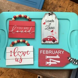 LOT of Valentines decor